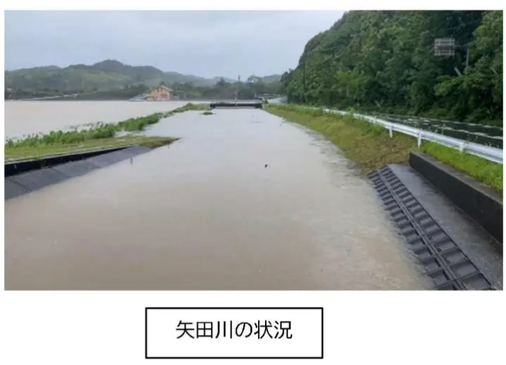 矢田川の状況
